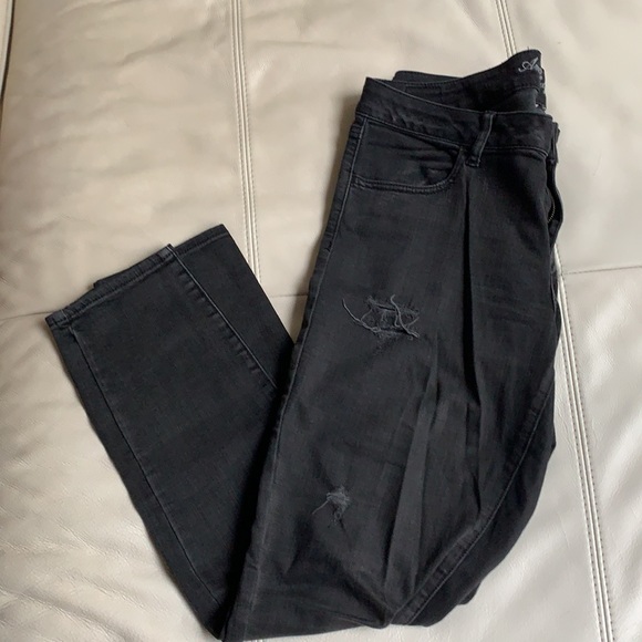 American Eagle 🦅 Jegging Jeans with distressed front. 14 Regular - Picture 8 of 11